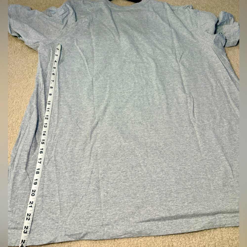 Carhartt Light Gray Men's Short Sleeve Tee - Size 3XL Tall - Picture 3 of 5
